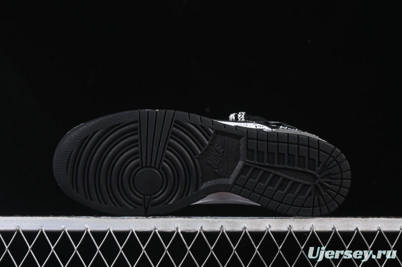 Nike SB Dunk Low Strap Custom Low-Top Casual Skate Shoes - DD1391-100