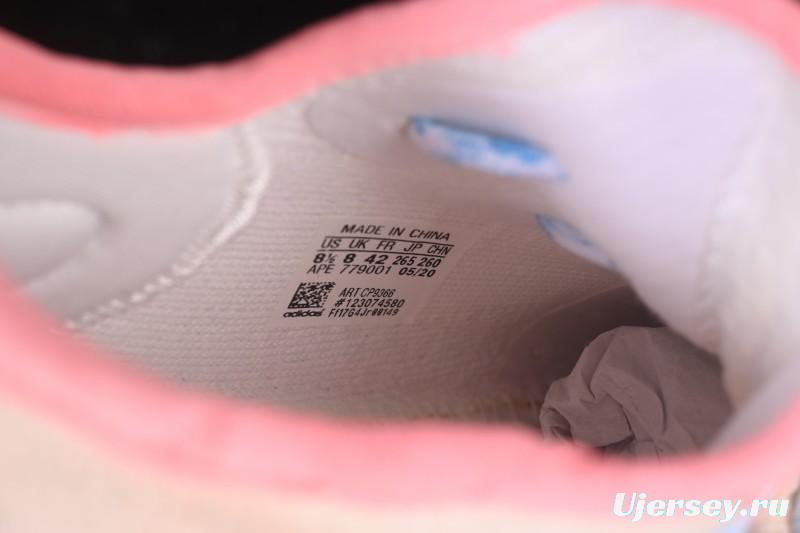 Adidas Yeezy 350 Boost V2 Running Shoes with Pink Watermelon Design - CP9366