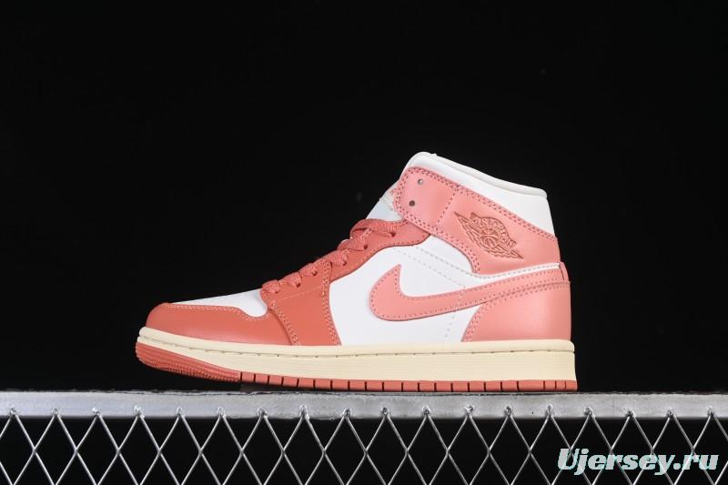 Nike Air Jordan 1 Mid AJ1 Orange Sunshine - DQ8426-180