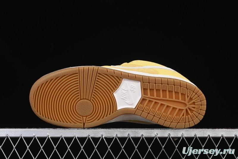 Nike SB Dunk Low Saturn Gold Low-Top Skate Shoes - FJ1674-700