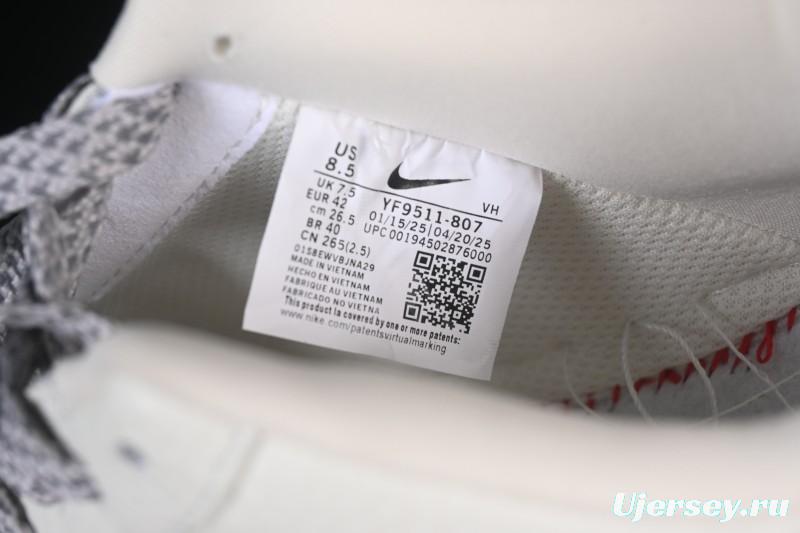 Nike Air Force 1'07 Low Gucci Collaboration White Light Brown Low-Top Casual Sneakers - YF9511-807