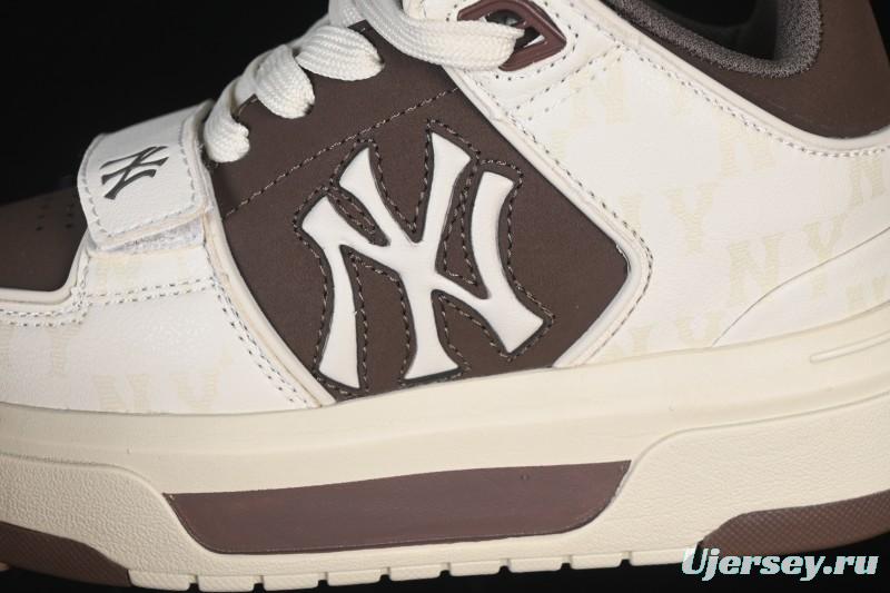 New York Yankees Chunky Liner Magic Strap Lightweight Platform Casual Sneakers - 3ASXW015N50BRS