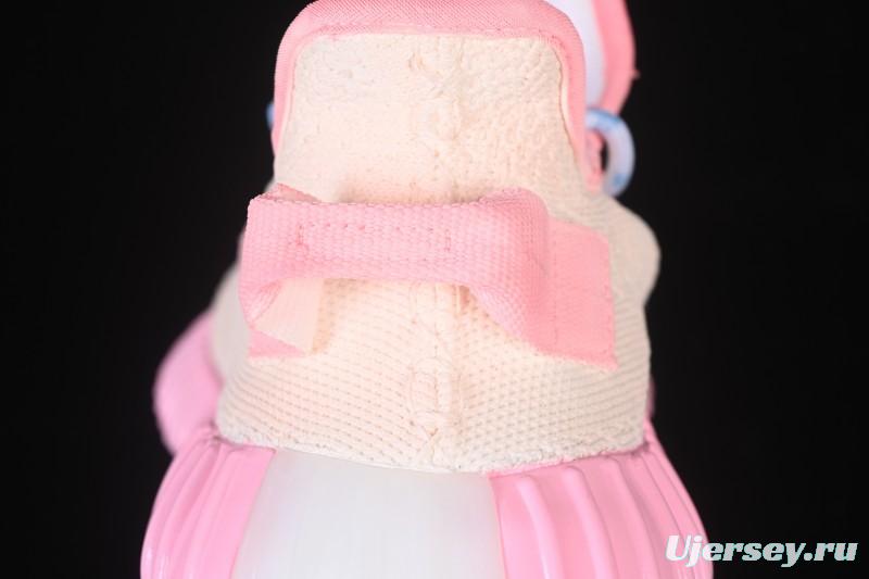 Adidas Yeezy 350 Boost V2 Running Shoes with Pink Watermelon Design - CP9366