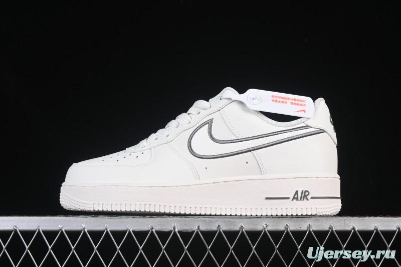 Nike Air Force 1 '07 Low Casual Sneakers with Full-Length Air Cushion - IB7677-101