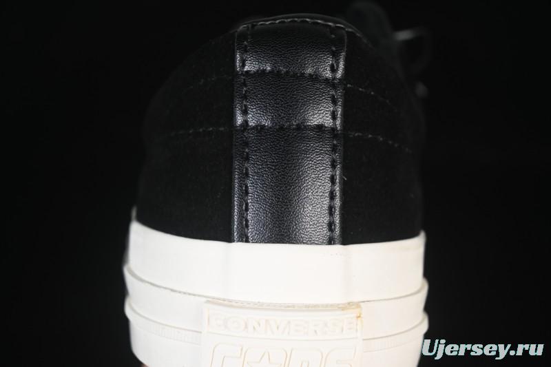 Converse One Star Suede Black Low Top Casual Skate Shoes - 149908C