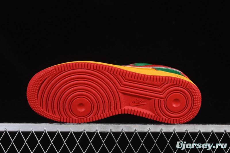 Nike Air Force 1 '07 Low Lil Yachty Collaboration Worker 2.0 Casual Sneakers - IH4383-300