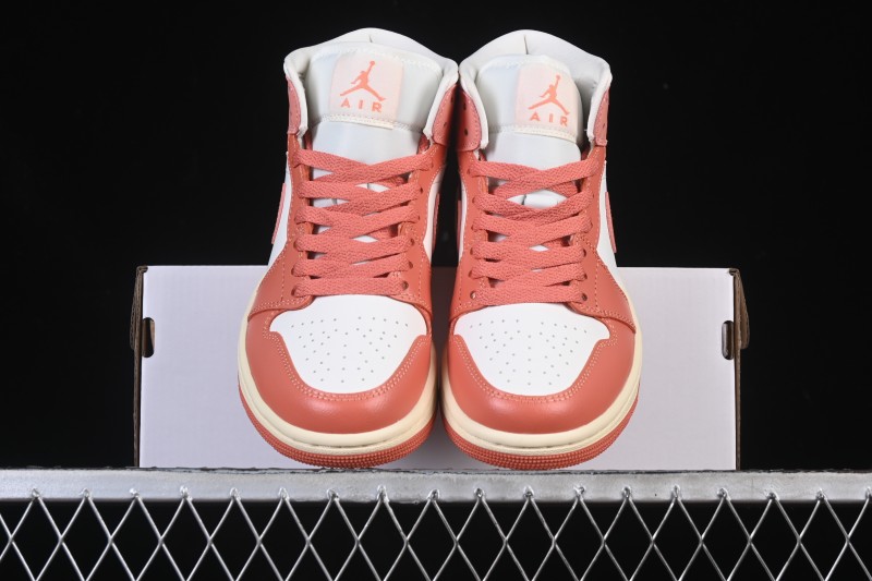 Nike Air Jordan 1 Mid AJ1 Orange Sunshine - DQ8426-180