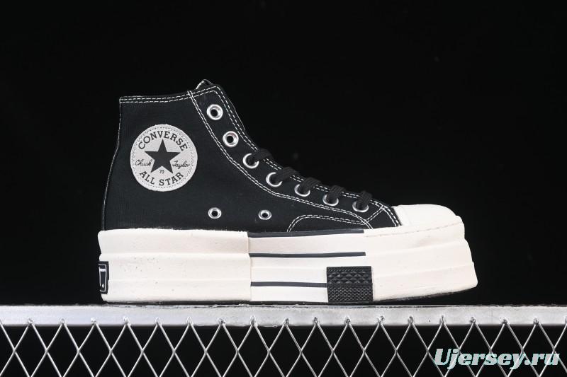 Rick Owens Drkshdw Converse Chuck 70 High Top Platform Casual Canvas Shoes - A06754C