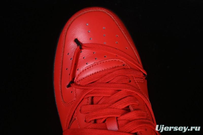 Nike Off White Air Force 1 '07 Low Casual Sports Sneakers - DD1876-600