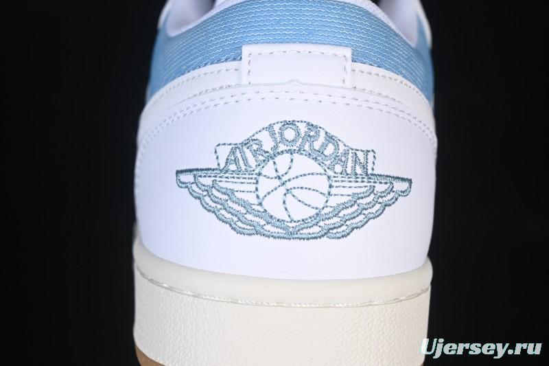 Nike Air Jordan 1 Low Denim Retro Basketball Shoes - HQ2004-400