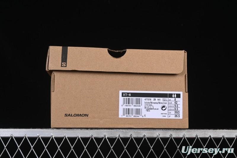 Salomon XT-6 High-Tech Outdoor Trail Running Shoes - 477376-29