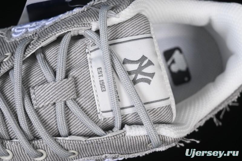 Adidas NY MLB Bigball Chunky Vintage Cursive Height-Increasing Platform Sneakers - 3ASHVT25N50GRL