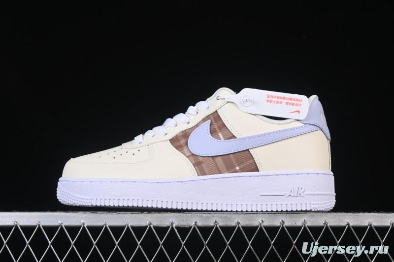 Nike Air Force 1'07 Low Casual Sneakers with Full-Length Air Cushion - IH7352-001