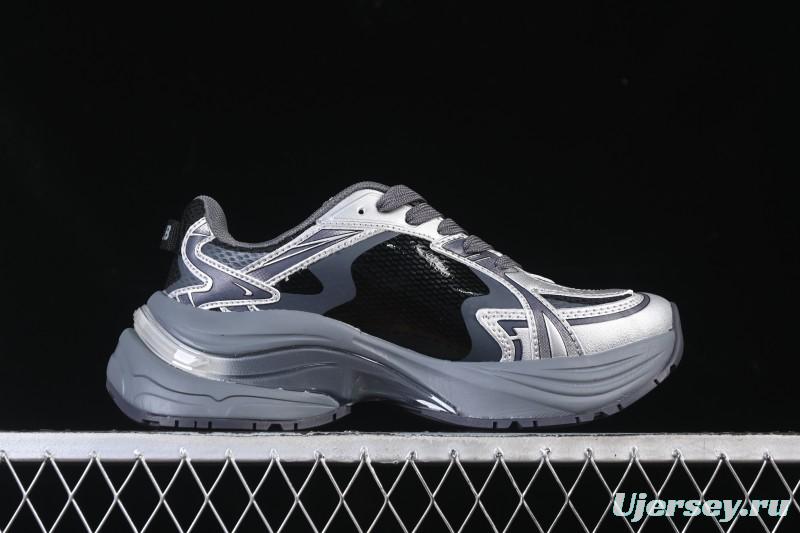 New York Yankees Chunky Curve Runner Enamel Thick Sole Casual Running Shoes - 3ARNSPE5N50SID
