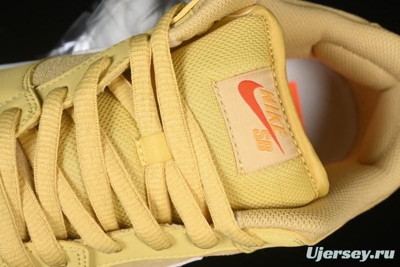 Nike SB Dunk Low Saturn Gold Low-Top Skate Shoes - FJ1674-700