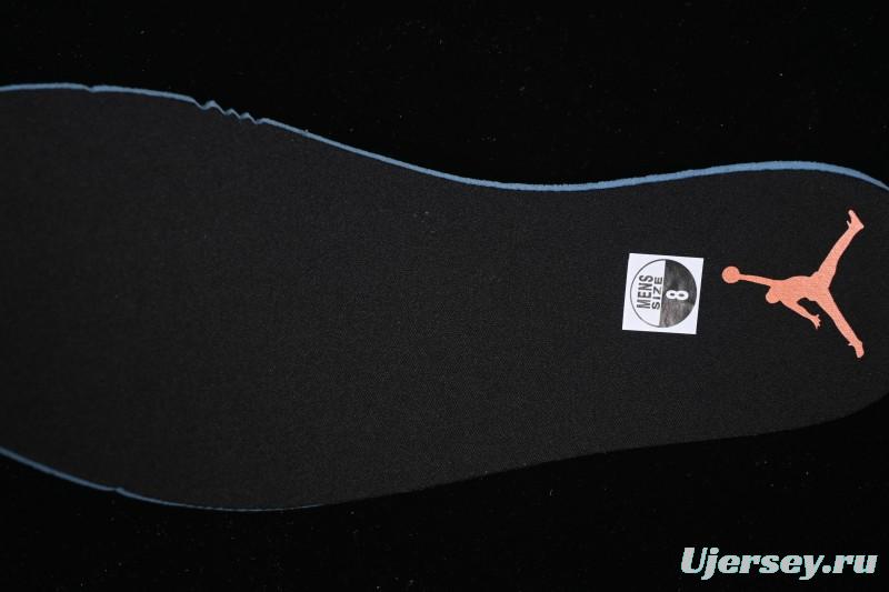 Nike Air Jordan 1 Mid AJ1 Black White Orange - DQ8426-801