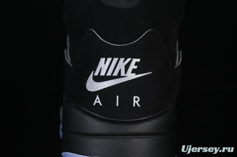 Nike Air Jordan 5 Black Metallic Reimagined Retro Basketball Shoes - HF3975-001