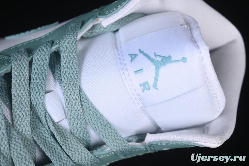Nike Air Jordan 1 Mid Jade Smoke - BQ6472-138