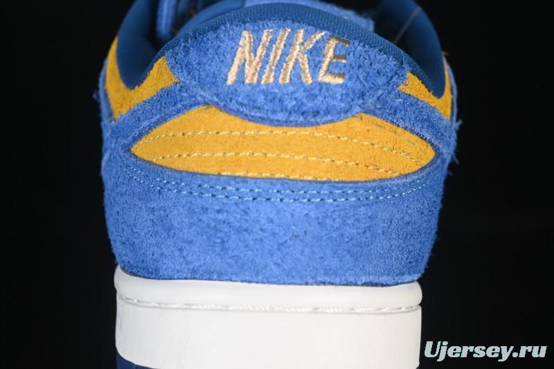 Nike Dunk Low Panda Blue Orange Low-Top Casual Skate Shoes - IH7648-700