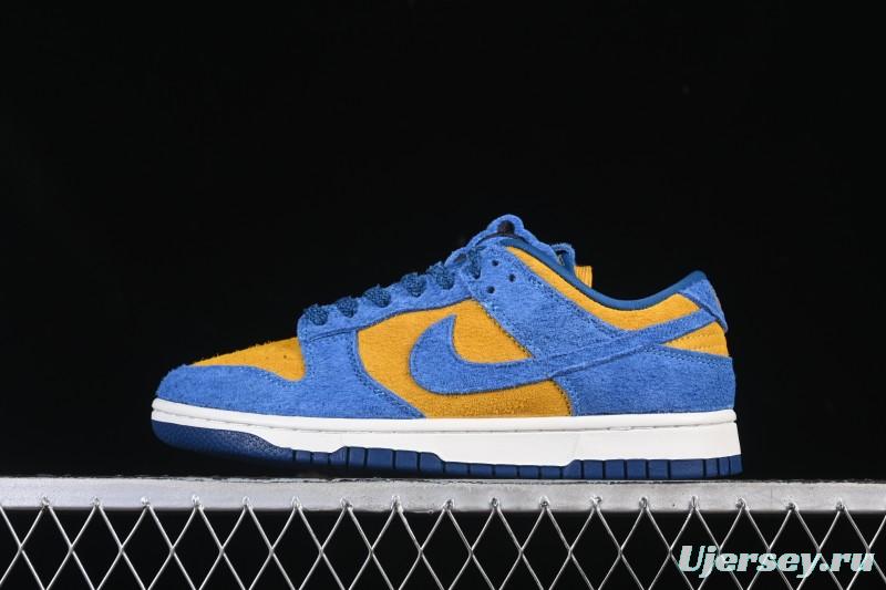 Nike Dunk Low Panda Blue Orange Low-Top Casual Skate Shoes - IH7648-700