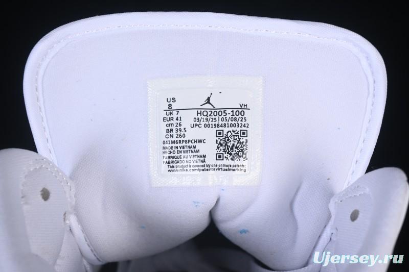 Nike Air Jordan 1 Mid Retro Denim Blue Casual Sneakers - HQ2005-100