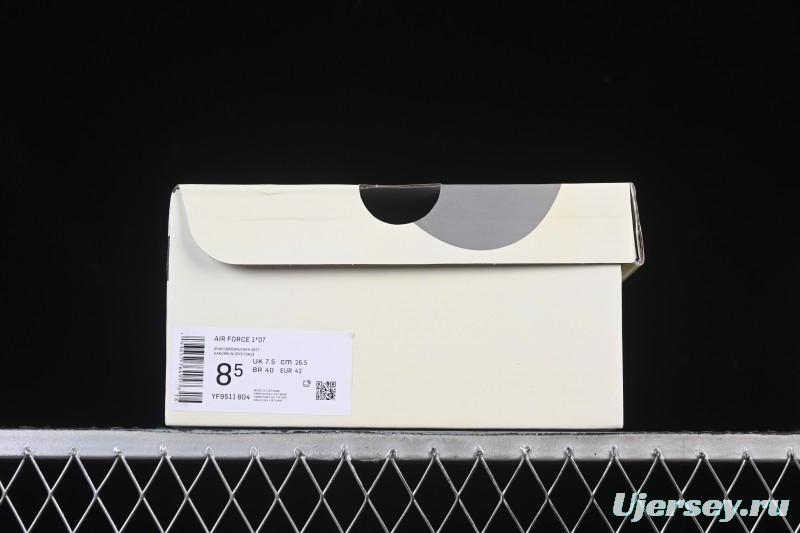 Nike Air Force 1 '07 Low Gucci Collaboration White Brown Green Casual Sneakers - YF9511-804