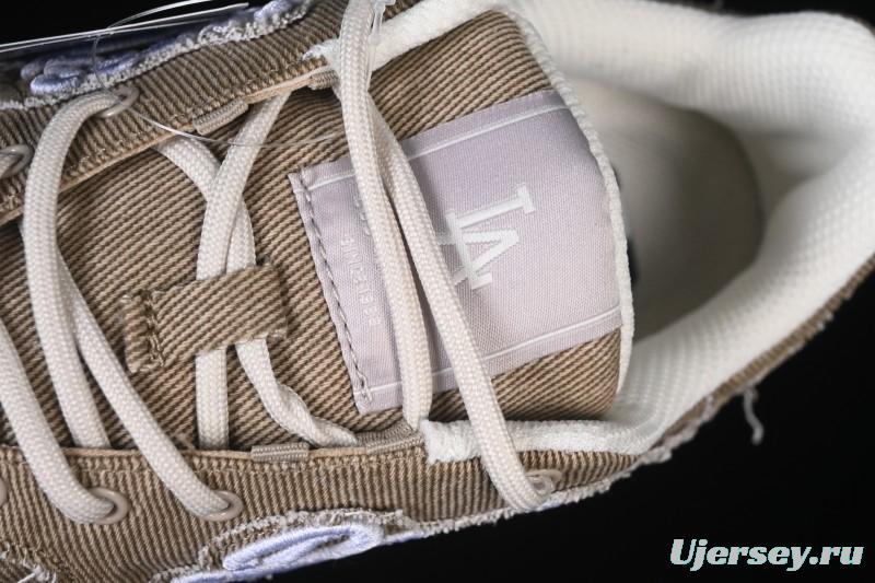 Adidas NY MLB Bigball Chunky Vintage Cursive Height-Increasing Thick Sole Running Shoes - 3ASHVT25N07BGS