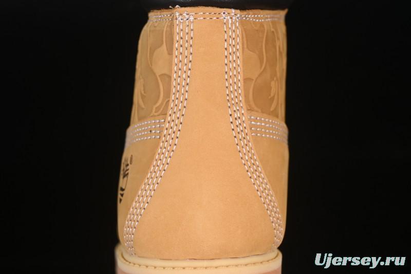 Timberland Bape Undefeated Triple Collaboration Limited Edition Waterproof Boots - TB0A1R7Y231