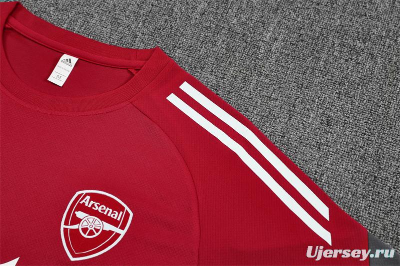 25/26 Arsenal Red Short Sleeve with XS  Short Sleeve Jersey+Shorts