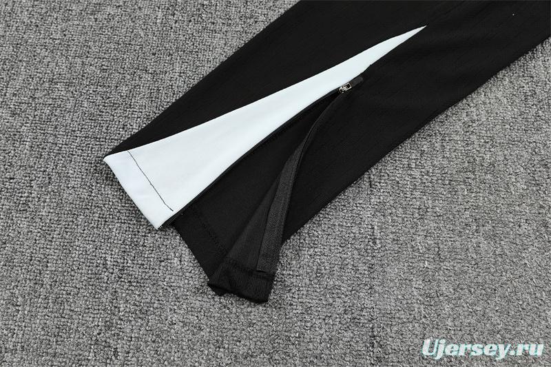 Player Version 25/26 Chelsea Black T90 Half Zipper Jacket+Long Pants