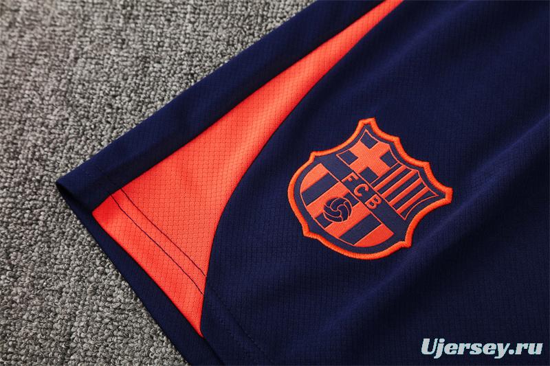 25/26 Barcelona Orange T90 Short Sleeve Jersey+Shorts