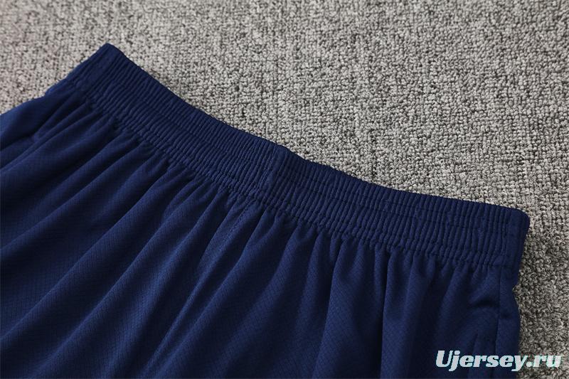 25/26 Brazil Blue Green Camouflage with XS Short Sleeve+Soccer Shorts