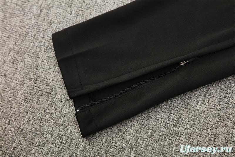 25/26 AC Milan Green Camouflage Half Zipper Jacket+Long Pants