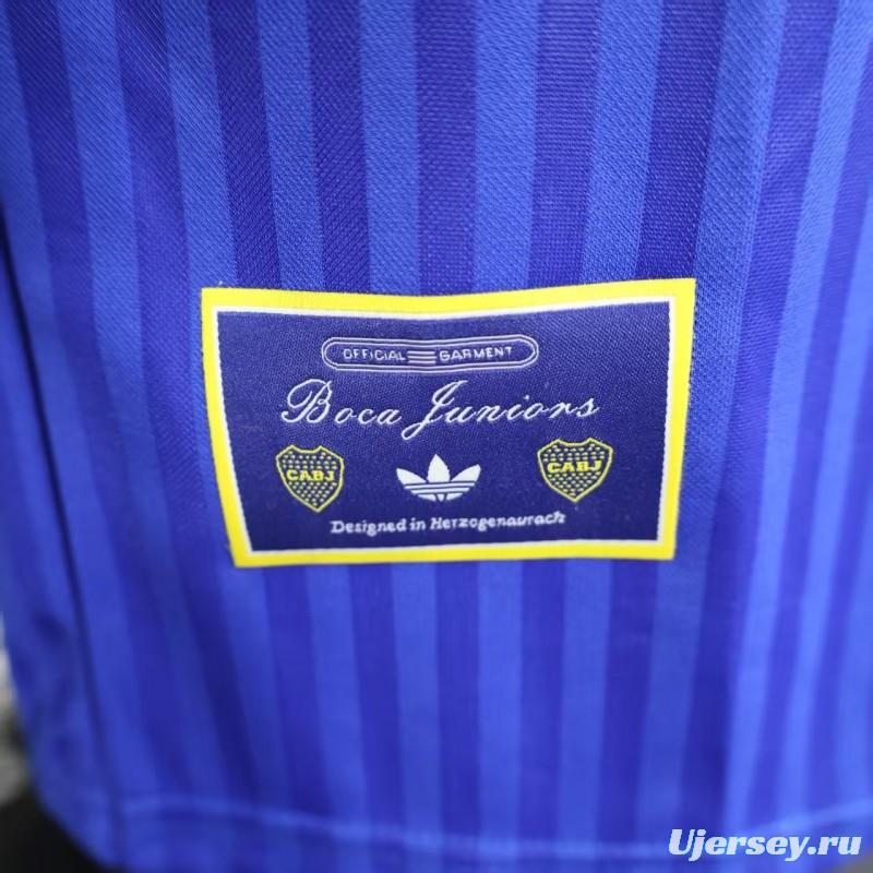 Player Version 25/26 Adidas Boca Juniors Terrace Icons Jersey