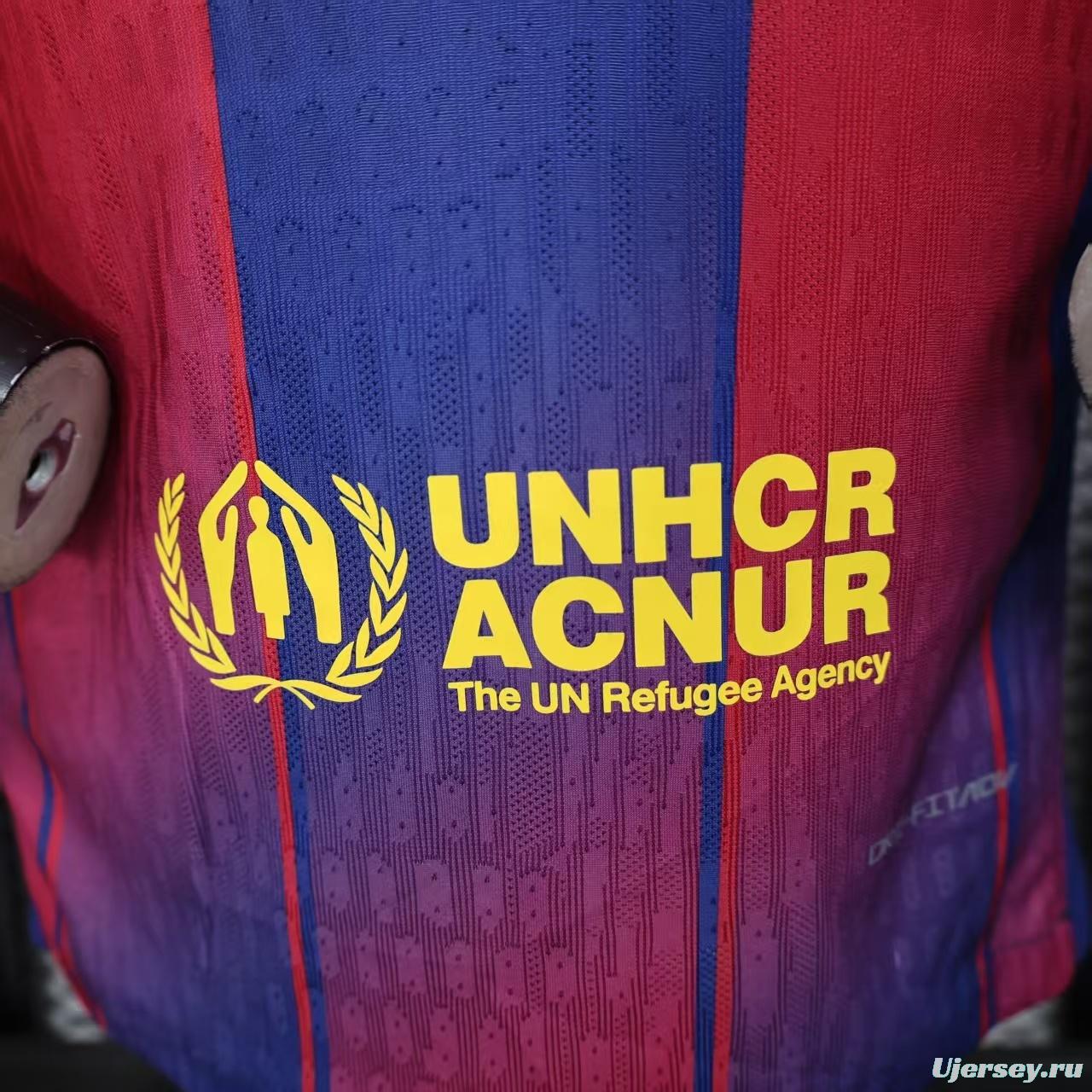 Player Version 25/26 BARCELONA x ED SHEERAN SIGNEE Edition Jersey