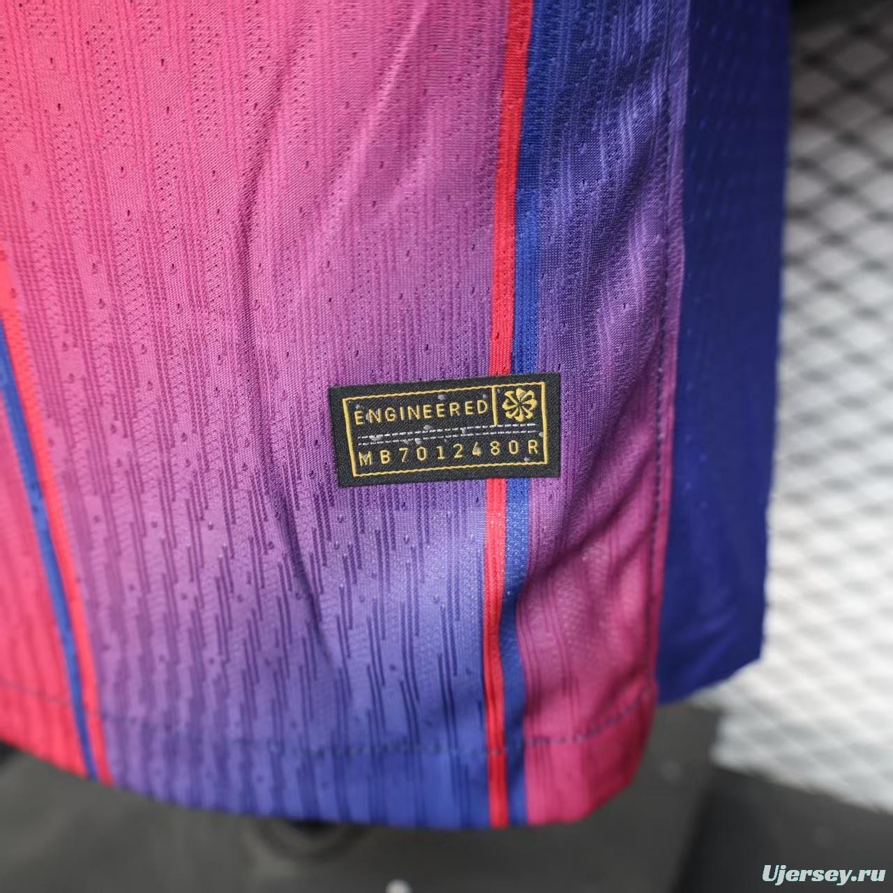 Player Version 25/26 BARCELONA x ED SHEERAN SIGNEE Edition Jersey