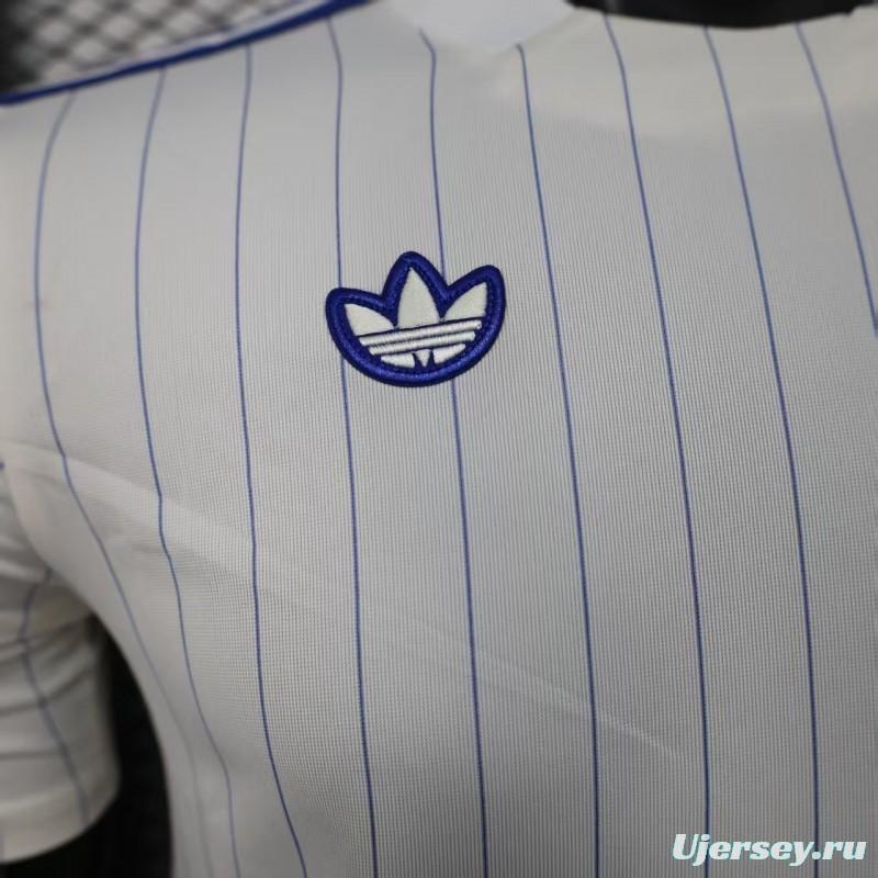 Player Version 25/26 Chelsea White Adidas Original Casual Jersey