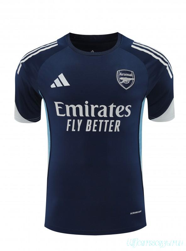 25/26 Real Madrid Navy Short Sleeve Jersey+Shorts