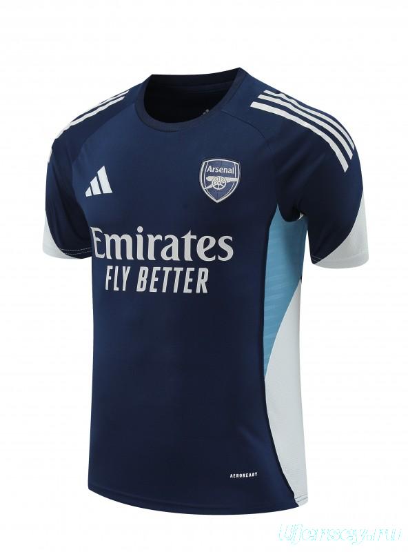 25/26 Real Madrid Navy Short Sleeve Jersey+Shorts