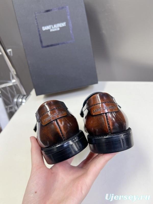 Saint Laurent Classic Loafer Flats - KFY00350