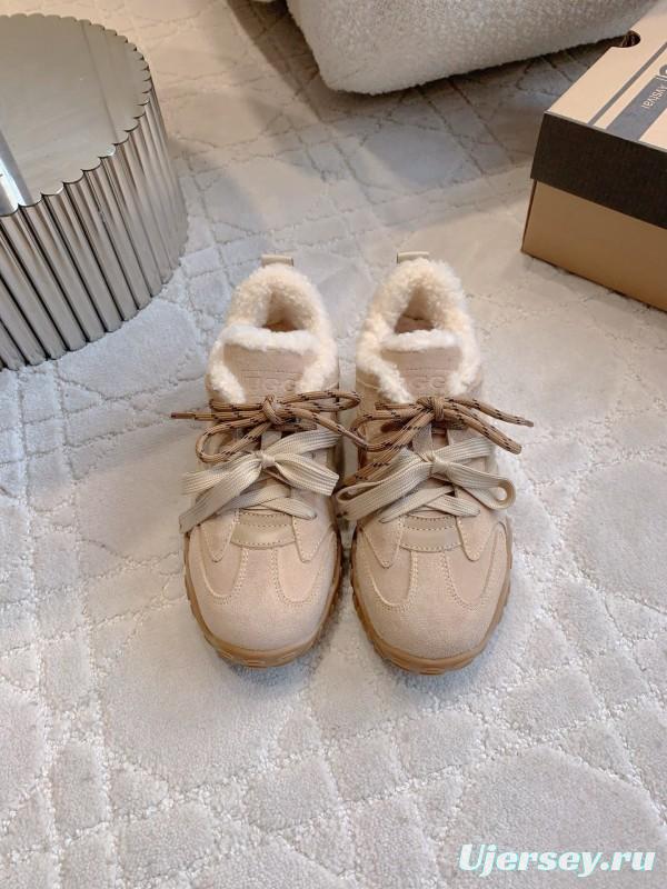 UGG 2025/SS Wool Warm Platform Casual Shoes - AS00291