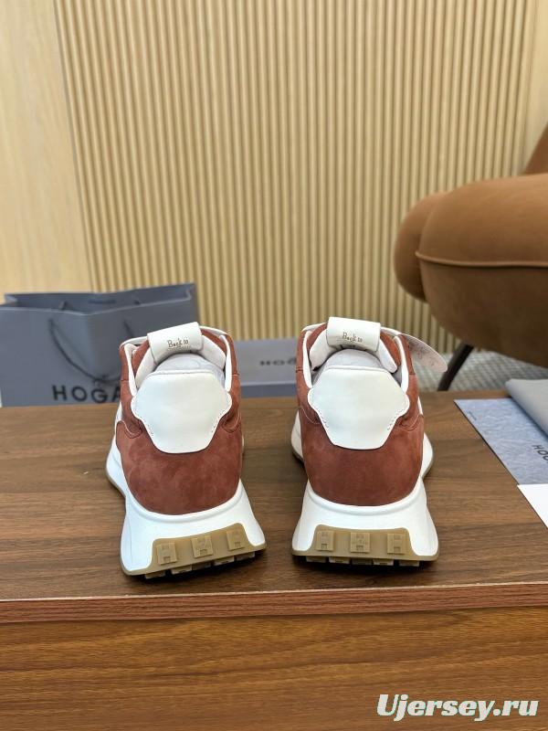 Hogan H-STRIPES Series Couple Thick Sole Dad Shoes Sneakers - AS00350