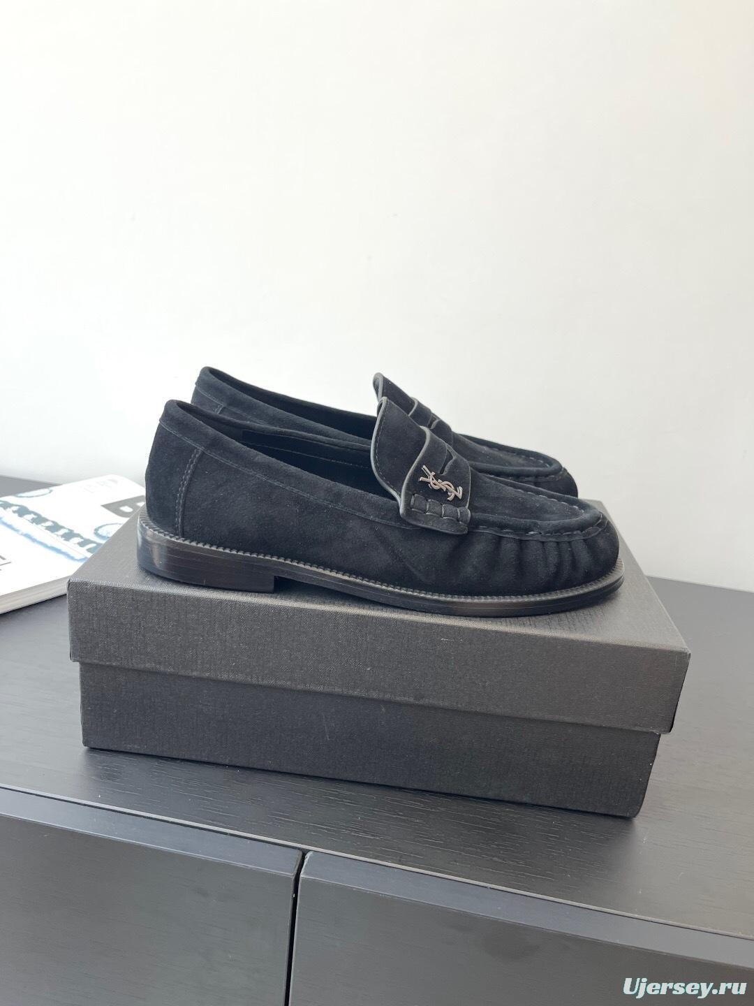 Saint Laurent Classic Loafer Mule Flats - KFY00350