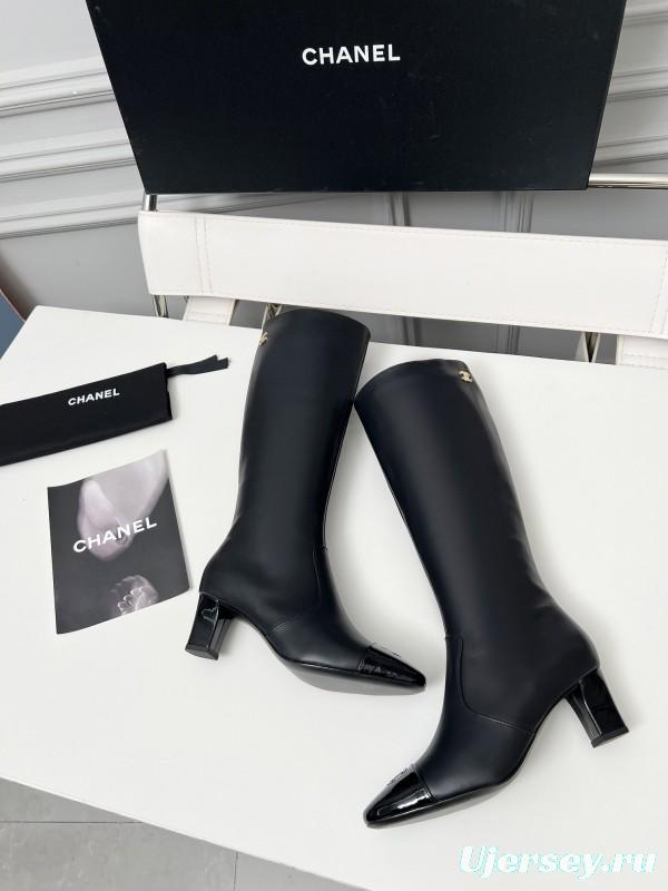 Chanel 2025/SS Double C High-Heel Fashion Boots - LY00370/LY00400