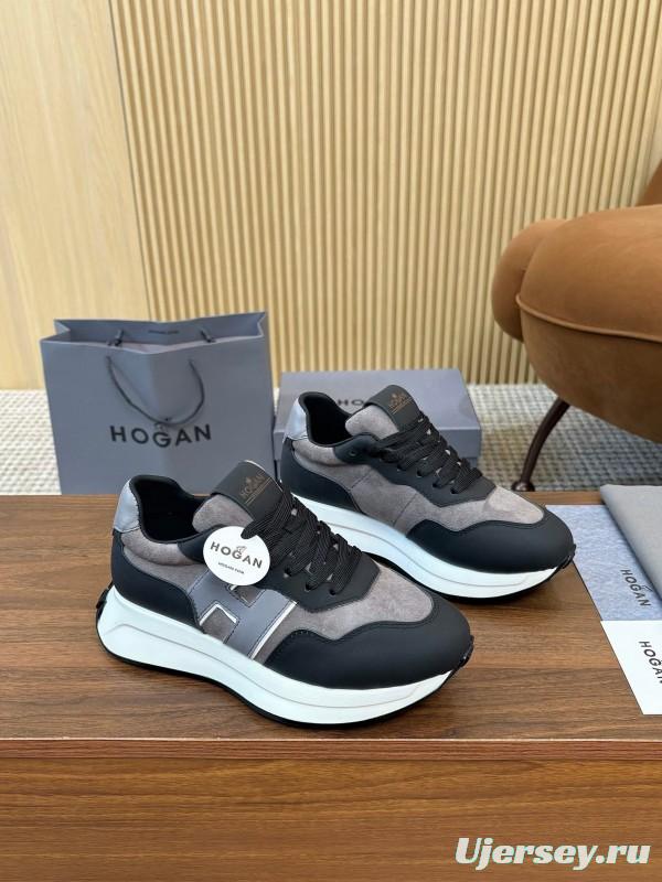 Hogan H-STRIPES Series Couple High Platform Chunky Dad Sneakers - AS00350
