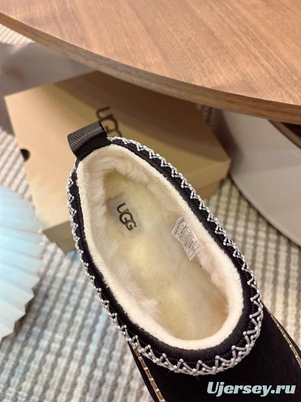 UGG Ethnic Tazz Series Thickened Heightening Slippers One-Step On - MJ00220