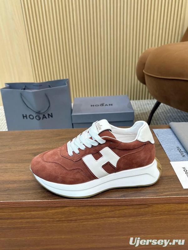 Hogan H-STRIPES Series Couple Thick Sole Dad Shoes Sneakers - AS00350