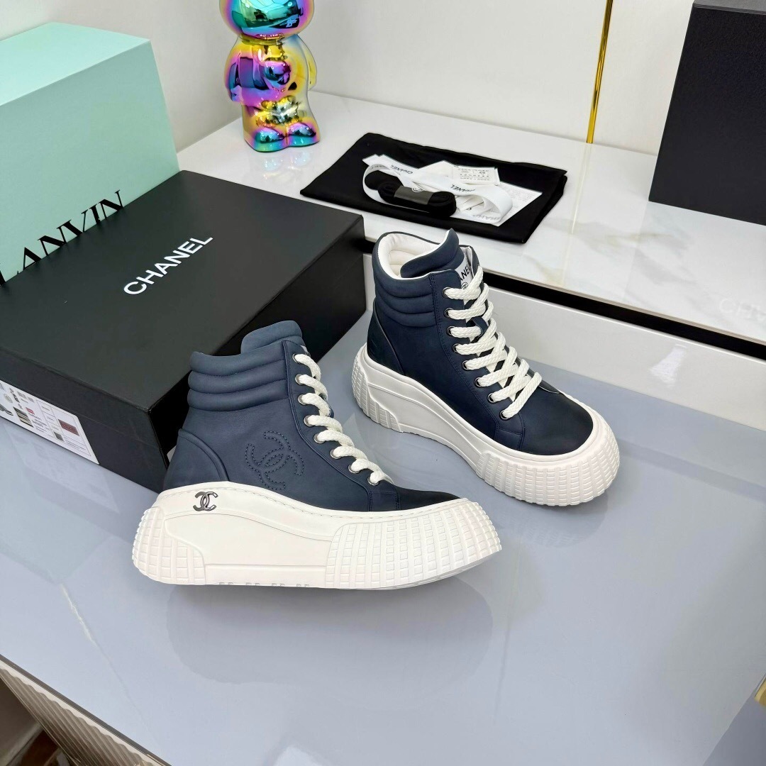 Chanel 2025 SS Short Boots Essential Fall Winter Heavy Duty Style - LY00400