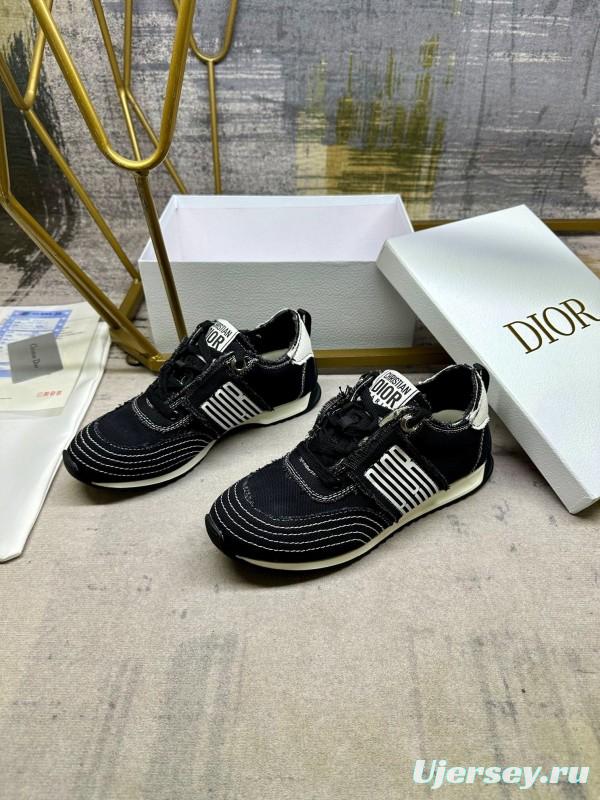 Dior Fall 2025/SS Canvas Sneakers with Fringe Details - LY00270