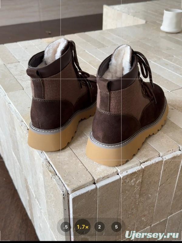 Agoge Autumn Winter New British Style Ankle Boots Martin Boots - KFY00